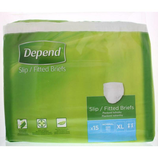 Depend Slip normaal maat XL 15st