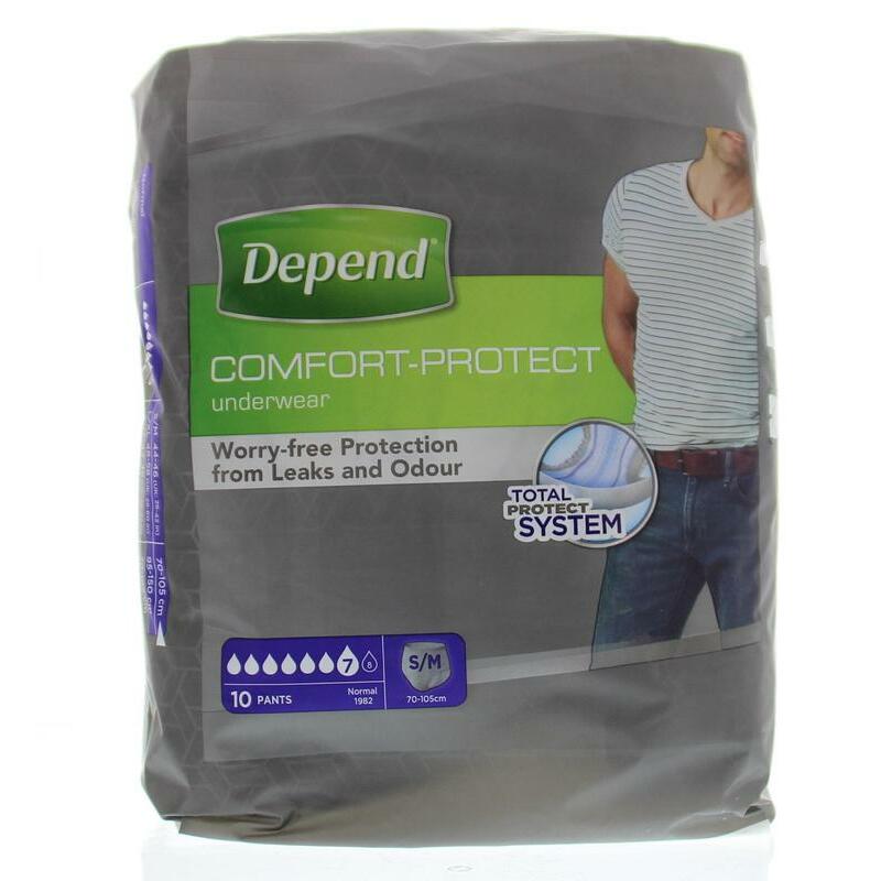 Depend Pants men normal S/M 10st