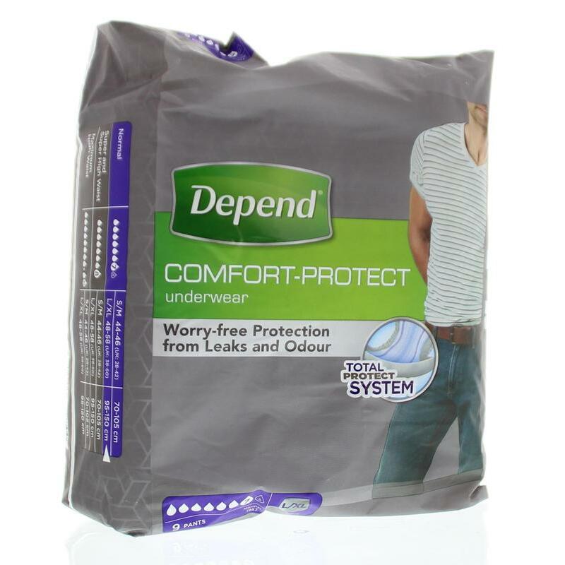 Depend Pants men normal L/XL 9st
