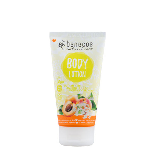 Benecos Body lotion abrikoos vlierbes vegan 150ml