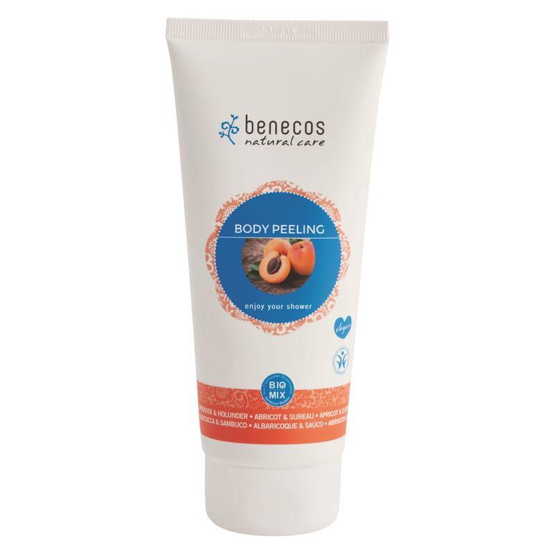 Benecos Bodypeeling abrikoos & vlierbes 200ml
