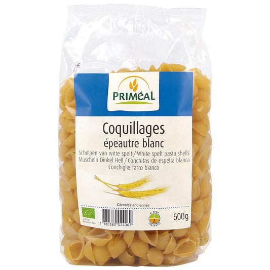 Primeal Spelt schelpen wit bio 500g