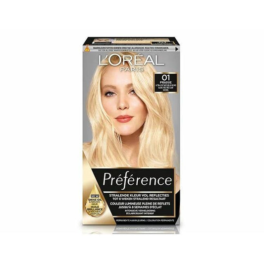 Loreal Preference 01 super licht natuurlijk blond 1set