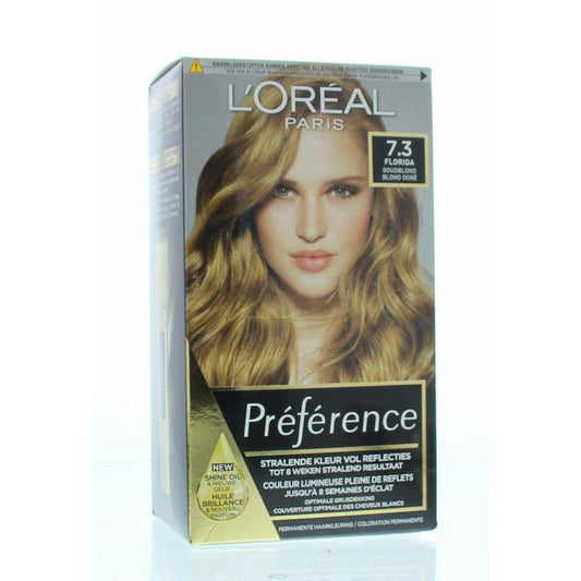 Loreal Preference 7.3 Florida goudblond 1set