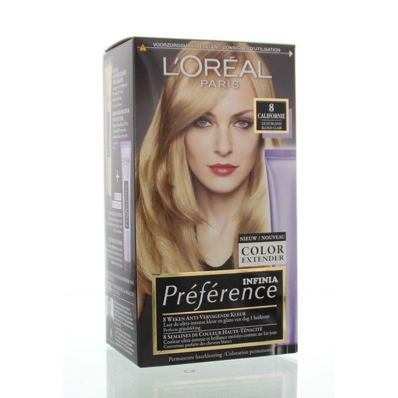 Loreal Preference 8 californie lichtblond 1set