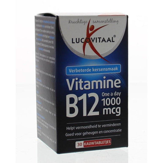 Lucovitaal Vitamine B12 1000 mcg 30tb