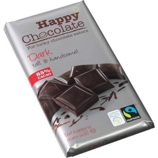 Happy Chocolate dark 85% bio 180g