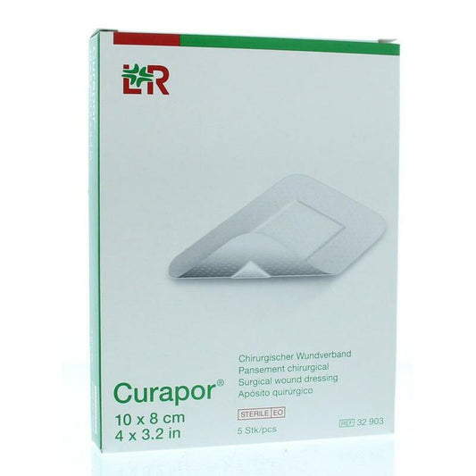 Curapor Wondpleister 10 x 8 cm steriel 5st