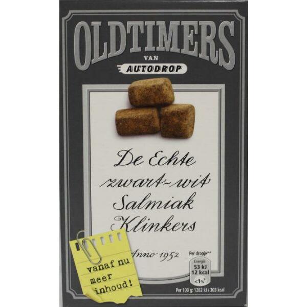 Autodrop Oldtimers salmiak klinkers 235g