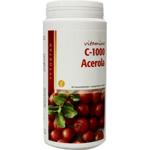 Fytostar Vitamine C 1000 acerola 60kt
