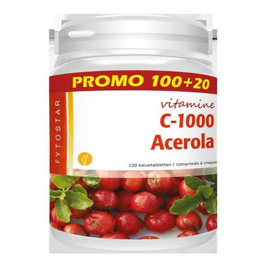 Fytostar Acerola vitamine C 1000 120zt