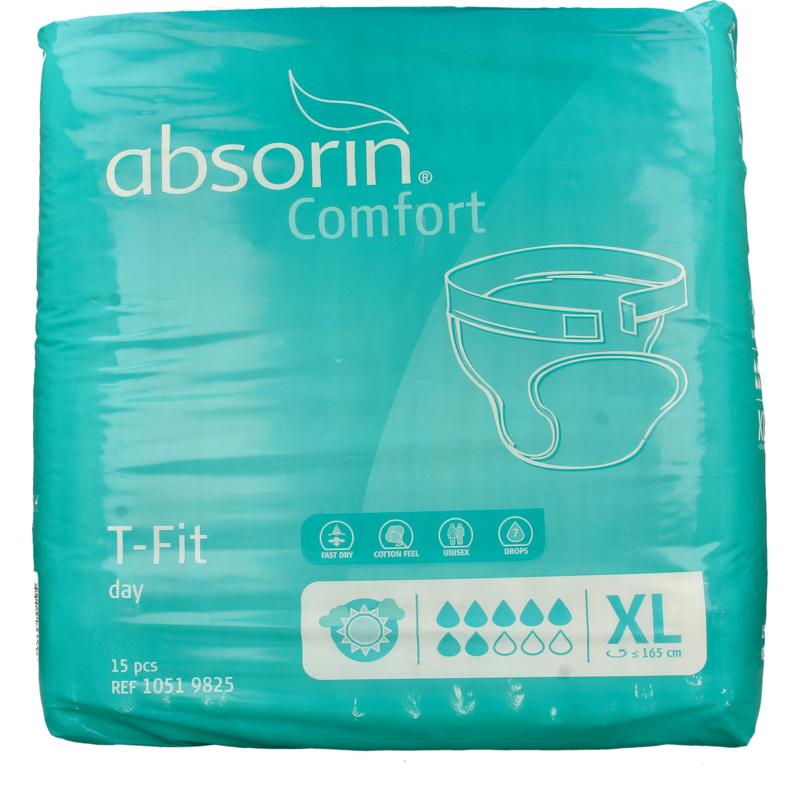 Absorin Comfort t-fit day maat XL 15st