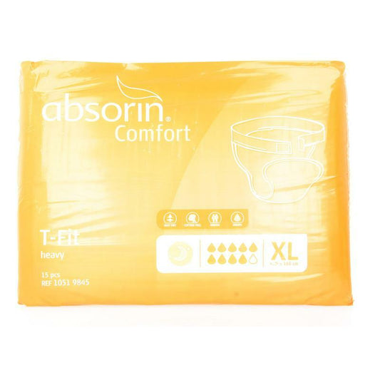 Absorin Comfort t-fit heavy maat XL 15st