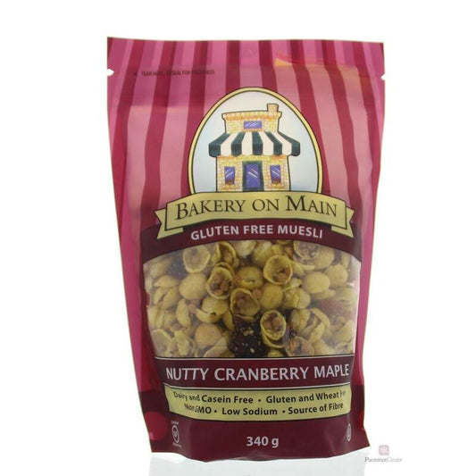 Bakery on Main Muesli nutty cranberry 340g