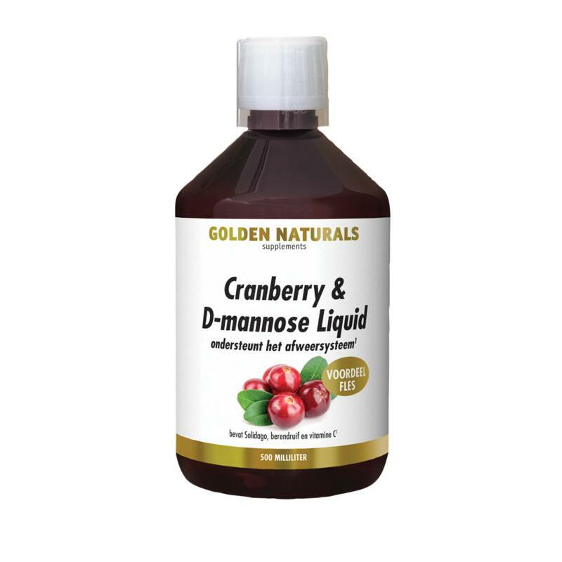 Golden Naturals Cranberry D mannose liquid 500ml