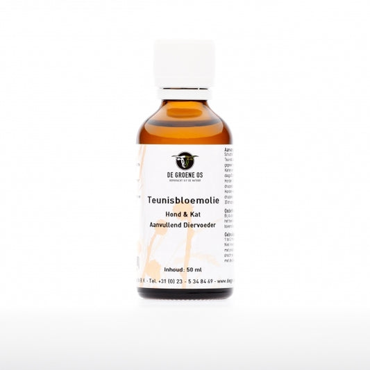 Groene Os Teunisbloemolie hond/kat 50ml