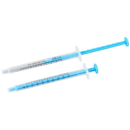 Spruyt Hillen Doseerspuit 1 ml blauw 50st