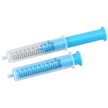 Spruyt Hillen Doseerspuit 10ml blauw 50st