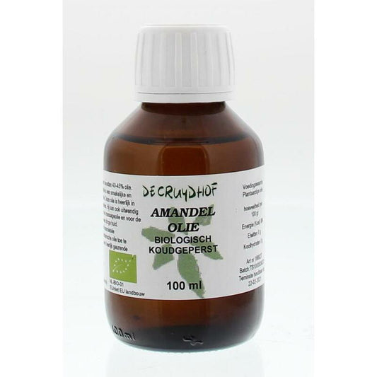 Cruydhof Amandelolie koudgeperst bio 100ml