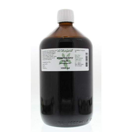 Cruydhof Pompoenpitolie koudgeperst 1000ml
