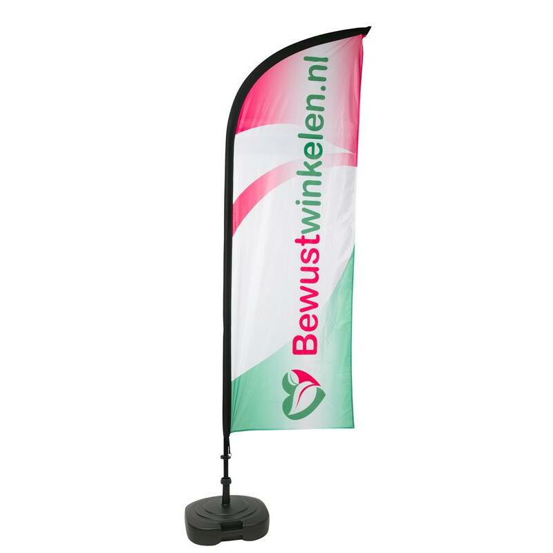 Bewustwinkelen Beachvlag 1st