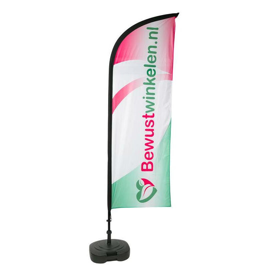 Bewustwinkelen Beachvlag 1st