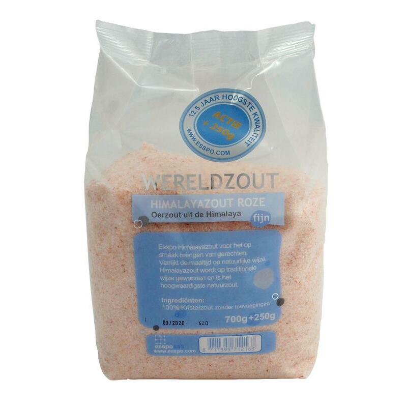 Esspo Himalayazout roze fijn 700gr+250gr 950g