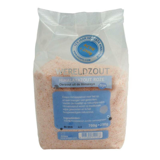 Esspo Himalayazout roze fijn 700gr+250gr 950g