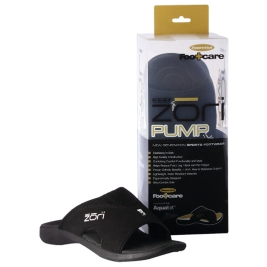 Zori Slipper verstelb band maat 7 38 2/3 tot 39 2/3 zwa 1paar