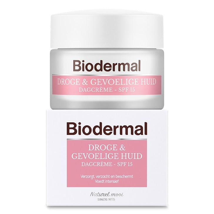 Biodermal Dagcreme droge en gevoelige huid 50ml