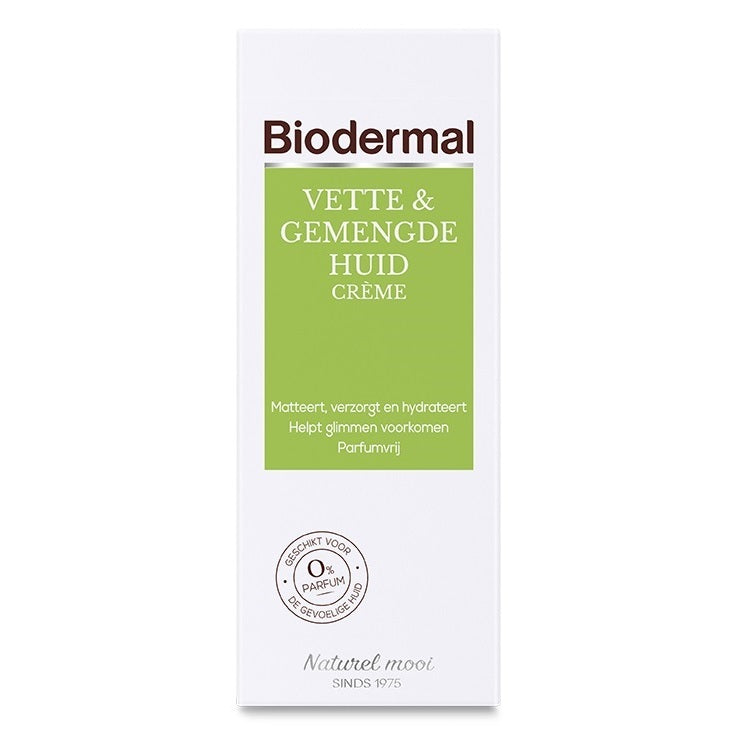 Biodermal Vet & gemengde huid creme 50ml