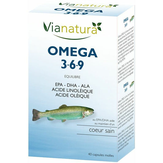 Vianatura Omega 3 6 9 40ca