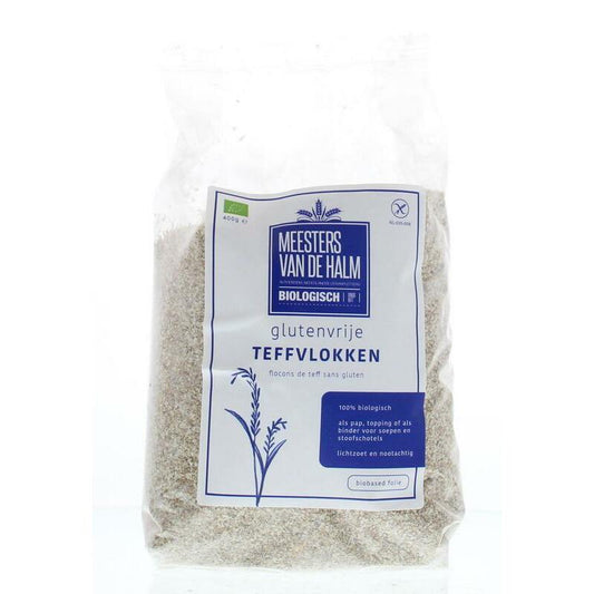 De Halm Teffvlokken bio 400g