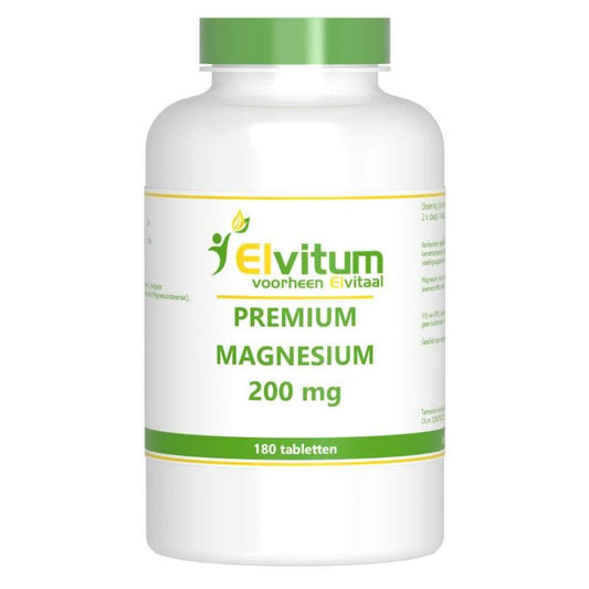 Elvitaal/elvitum Magnesium 200 mg premium 180tb