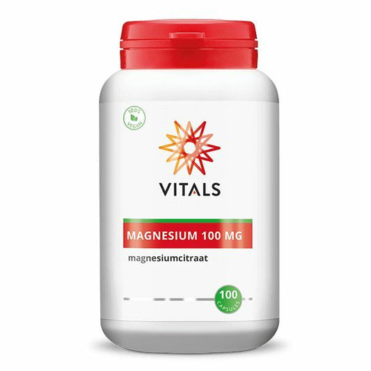 Vitals Magnesiumcitraat 100 mg 100ca