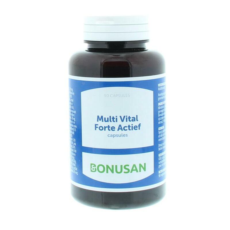Bonusan Multi vital forte actief 90vc