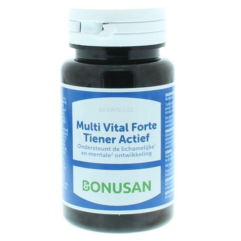 Bonusan Multi vital forte tiener actief 60vc