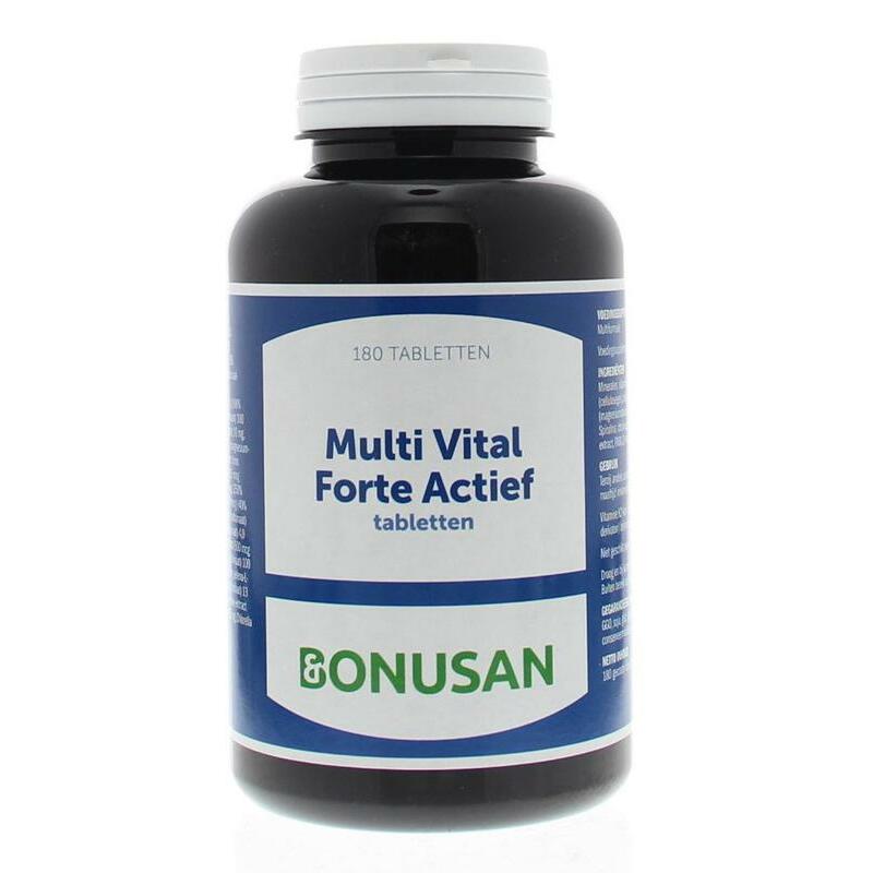 Bonusan Multi vital forte actief 180tb