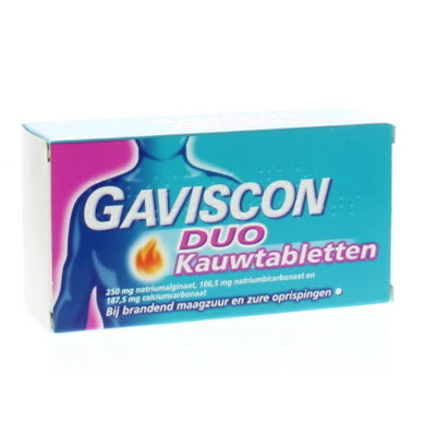 Gaviscon Duo tabletten 24kt