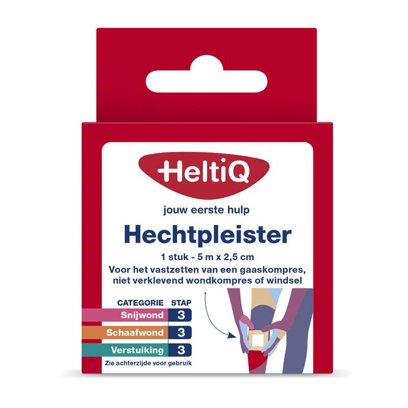 Heltiq Hechtpleister 2.5 cm x 5 m 1st