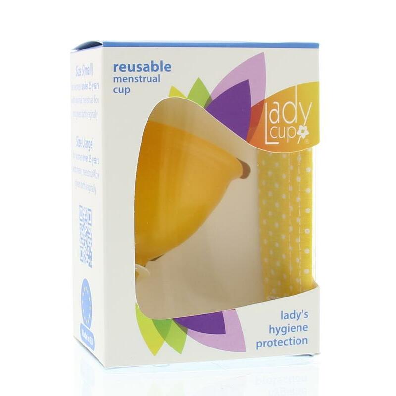 Ladycup Menstruatie cup sunflower maat S 1st