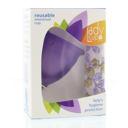 Ladycup Menstruatie cup lilac maat L 1st