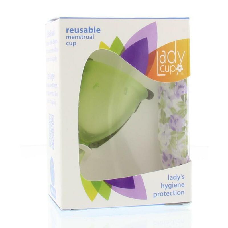 Ladycup Menstruatie cup green maat S 1st