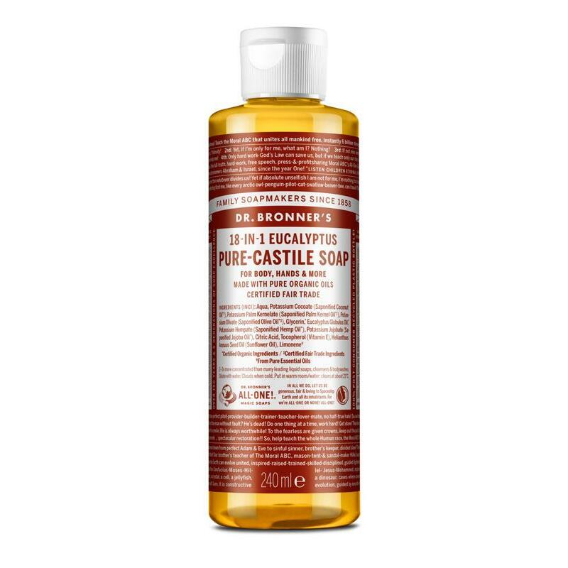 Dr Bronners Liquid soap eucalyptus 240ml