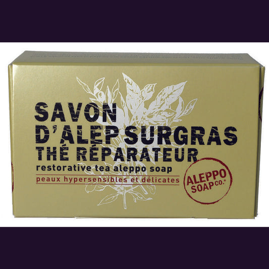 Aleppo Soap Co Aleppo zeep met thee in doosje 150g