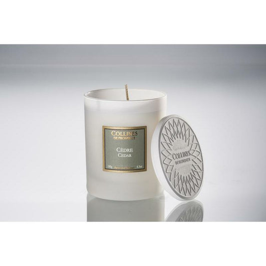 Collines de Prov Geurkaars ceder 180g