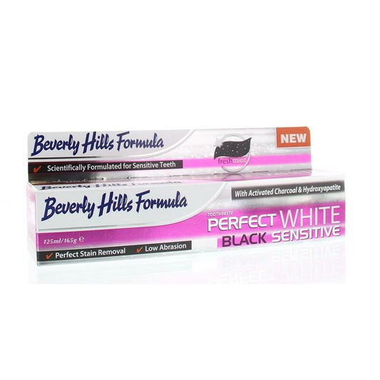 Beverly Hills Perfect white black sensitive tandpasta 125ml