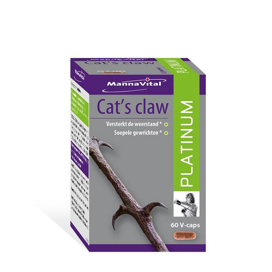 Mannavital Cats claw platinum 60ca