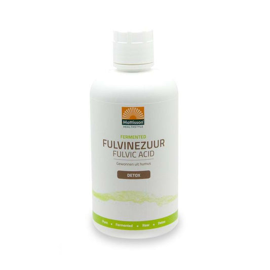 Mattisson Fermented fulvine zuur - fulvic acid 1000ml