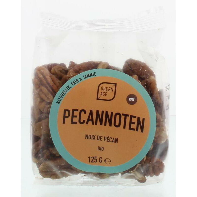 Greenage Pecannoten raw bio 125g
